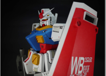 老弟的手工紙模作品之 RX-78