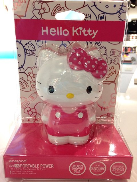 Kitty迷必敗3C小物~Hello Kitty 造型行動電源 - 電腦王阿達