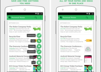 Evernote 6 Android 目前最好版本！內建網頁全文擷取