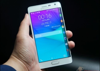 Samsung GALAXY Note Edge開箱評測，搭載創新曲面側螢幕、金屬邊框的 Note 特規機