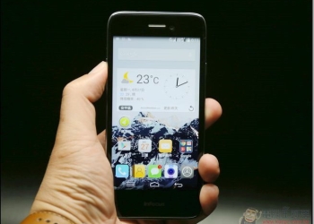 InFocus M350開箱評測 搭載全頻4G LTE 雙卡雙待、前後800萬畫素鏡頭、5吋大螢幕的四色炫彩手機