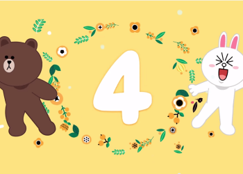 《LINE》四周年限定背景大放送　大家最常用的貼圖揭曉！