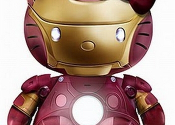 東尼史塔克看了也傻眼　日本玩家自製Hello Kitty配色「鋼鐵人」