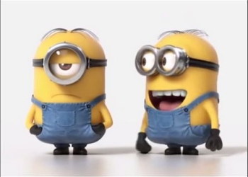 小小兵影片給大家笑一笑，準備迎接週一 Q_____Q