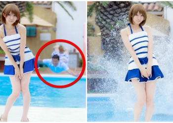 每一張漂亮的照片背後　都有一位辛苦的工作人員