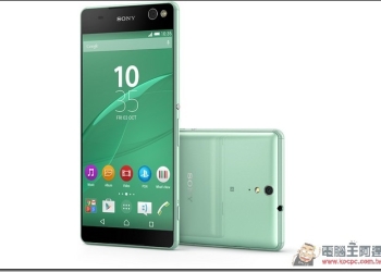 這次不是間諜照　Sony正式公開拍照至上的Xperia C5 Ultra及Xperia M5