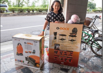 中秋烤肉露營野炊優質組合 O-GRILL 烤肉神器 與採踏家香豬優質肉品