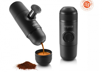 專為咖啡人發明的便利小確幸，隨手一杯濃縮好咖啡：Minipresso