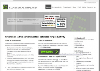 GreenShot 使用教學與下載 輕巧好用的截圖軟體