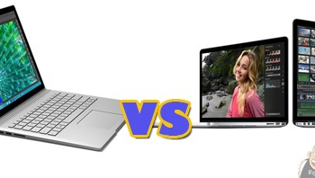 Surface Book 與 MacBook Pro Retina 超級比一比