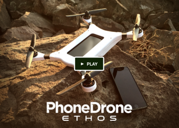 遨遊天空的夢想，就讓PhoneDrone Ethos來替你實現！