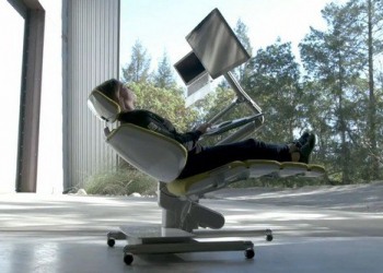 夢幻逸品! 可隨著姿勢變化的 Altwork Station 工作檯 不論躺著、站著、坐著工作都舒服