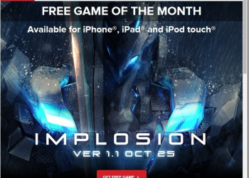 iOS用戶注意　快來領取雷亞作品《Implosion》限時免費招待碼