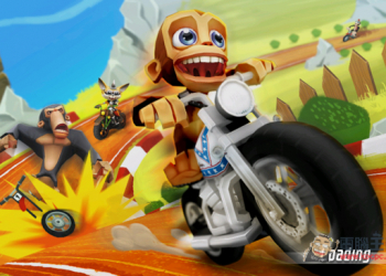 iOS 免費遊戲推薦! 類似馬力歐賽車的 Super Nitro