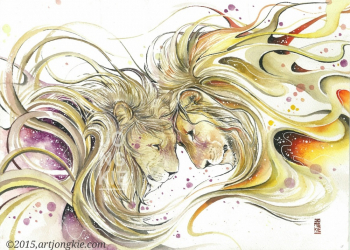 好插畫： Jongkie 充滿奇幻元素的水彩畫作品