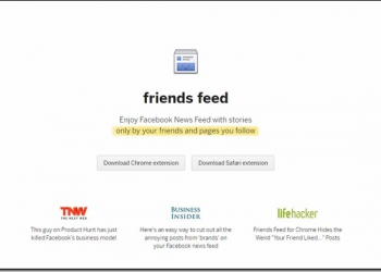 臉書自以為的演算法讓版面雜亂無章嗎　試試用《friends feed》還你一個乾淨的動態牆 - 電腦王阿達