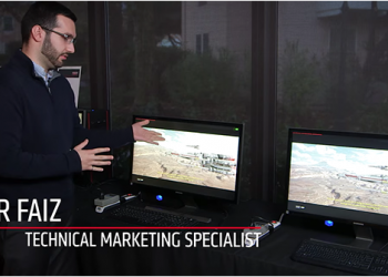 CES2016　AMD展示全新Polaris北極星GPU架構！帶來更低功耗的表現 - 電腦王阿達