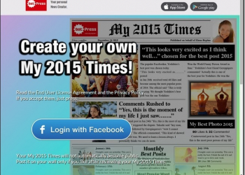 歲末年終必玩的總整理遊戲　My 2015 Times帶你回顧2015年的臉書狀態 - 電腦王阿達