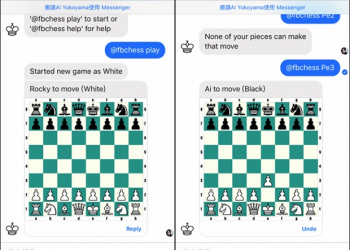 原來Facebook Messenger隱藏著國際象棋遊戲！只要輸入這指令就可以開始對戰 - 電腦王阿達