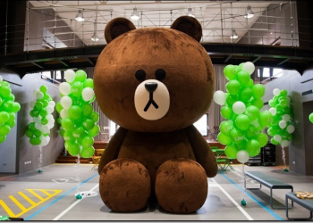 熊大兔兔搬新家　LINE全新台灣辦公室首度公開 - 電腦王阿達