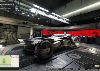 Google街景新服務　一同窺探《蝙蝠俠對超人：正義曙光》的神祕蝙蝠洞 - 電腦王阿達