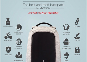 不論從哪個角度看都找不到拉鍊！擁有防盜設計的Bobby後背包 - 電腦王阿達