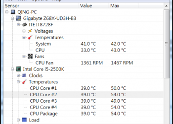 裝機必備  Open Hardware Monitor讓你即時掌握電腦狀況
