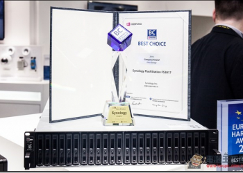 『Computex2016』Synology FlashStation首款產品 FS3017　獲頒年度Best Choice Award殊榮 - 電腦王阿達