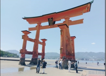 嚴島神社,大鳥居 廣島自由行必去景點 - 電腦王阿達
