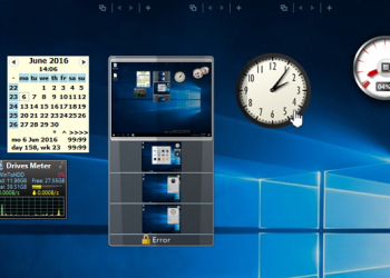 懷念Windows 7的桌面小工具嗎？Widnows 10也能有Desktop Widget哦！