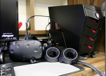 MSI Aegis 電競桌機開箱評測,支援HTC VIVE與聽聲辨位超高性價比的小體積電競主機 - 電腦王阿達