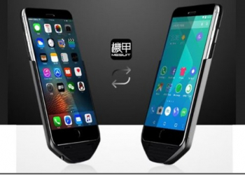 iOS與Android一鍵切換　中國廠商推出iPhone 6專用Android系統手機殼 - 電腦王阿達