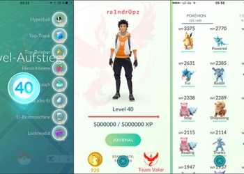 Pokemon GO已有國外玩家用機器人練到40滿等！但也要求官方刪除這帳號 - 電腦王阿達