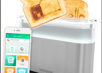 吐司會說話，Toasteroid 烤麵包機讓你透過吐司表心意 - 電腦王阿達