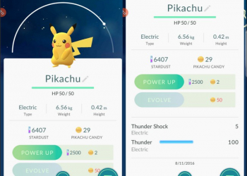 『Pokemon GO神奇寶貝攻略教學』巴哈網友自製　精靈屬性生剋與技能攻擊表