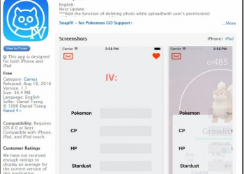 『Pokemon GO神奇寶貝攻略教學』手動太慢自動危險　SnapIV幫你半自動掃描計算精靈素質 - 電腦王阿達
