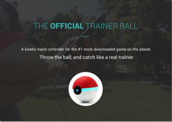 真的要用丟的才能抓　國外新創團隊推出《Pokemon Go》捕獲精靈用寶貝球型控制器 - 電腦王阿達