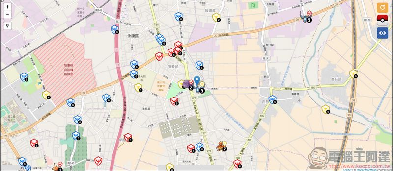 大家找寶貝 - 台灣區玩家專用《Pokemon Go》雷達 - 電腦王阿達