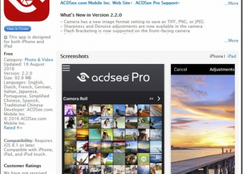 老牌相片編修軟體　原價6.99美元的ACDSee Pro限免下載中 - 電腦王阿達