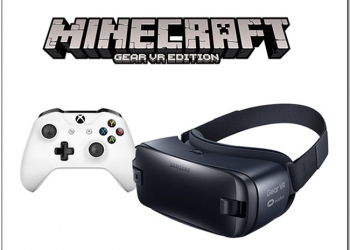 新版 Xbox One 手把即將兼容 Samsung Gear VR ，《我的世界：VR版》率先支援 - 電腦王阿達