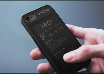 InkCase i7 電子紙保護背蓋，讓你的 iPhone 7 瞬間變成雙螢幕手機 - 電腦王阿達