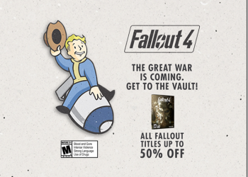 剁手黨集合　Bethesda旗下遊戲七天特價　《異塵餘生4》只要半價就能帶走 - 電腦王阿達