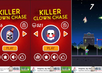 打發時間好選擇！Killer Clown Chase極具趣味性的殺手小丑追逐遊戲App - 電腦王阿達