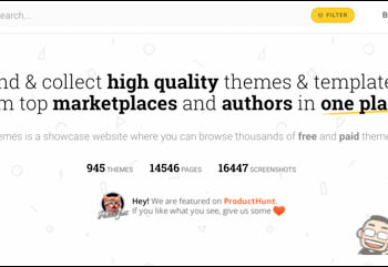 Bestofthemes收錄上百個高質感的網頁版型　不僅分類豐富、還都支援RWD設計 - 電腦王阿達