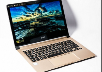 再次重新定義　厚度9.98公厘的極致輕薄ACER Swift 7開箱體驗 - 電腦王阿達