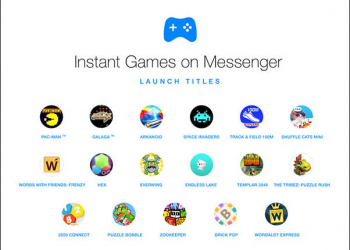 無聊沒事做嗎？Facebook Messenger全新Instant Games平台17款遊戲讓你跟朋友對戰 - 電腦王阿達