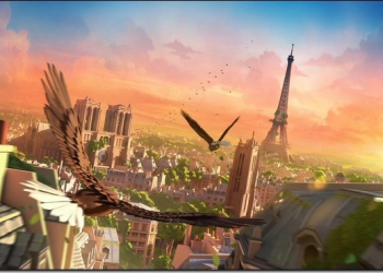 刺客教條探索頻道版　《獵鷹翱翔》帶你穿越大自然佔據的法國巴黎 - 電腦王阿達