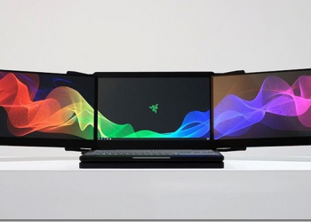 [ CES2017 ]無極限的狂　Razer推出全球首款4K三螢幕概念電競筆電 - 電腦王阿達