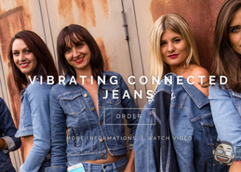 法國公司推出內建“震動功能”的ESSENTIAL系列女性牛仔褲 - 電腦王阿達