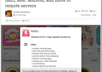 美圖秀秀蒐集用戶資料？　官方喊冤：僅做系統維護與未來廣告投放使用 - 電腦王阿達